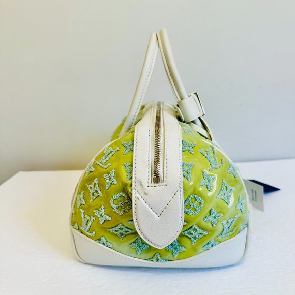 AUTH LOUIS VUITTON MONOGRAM SPEEDY ROUND ROSE BAG WITH DUST BAG MADE IN FRANCE - Picture 5 of 15